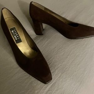 Stewart Weitzman dark brown suede